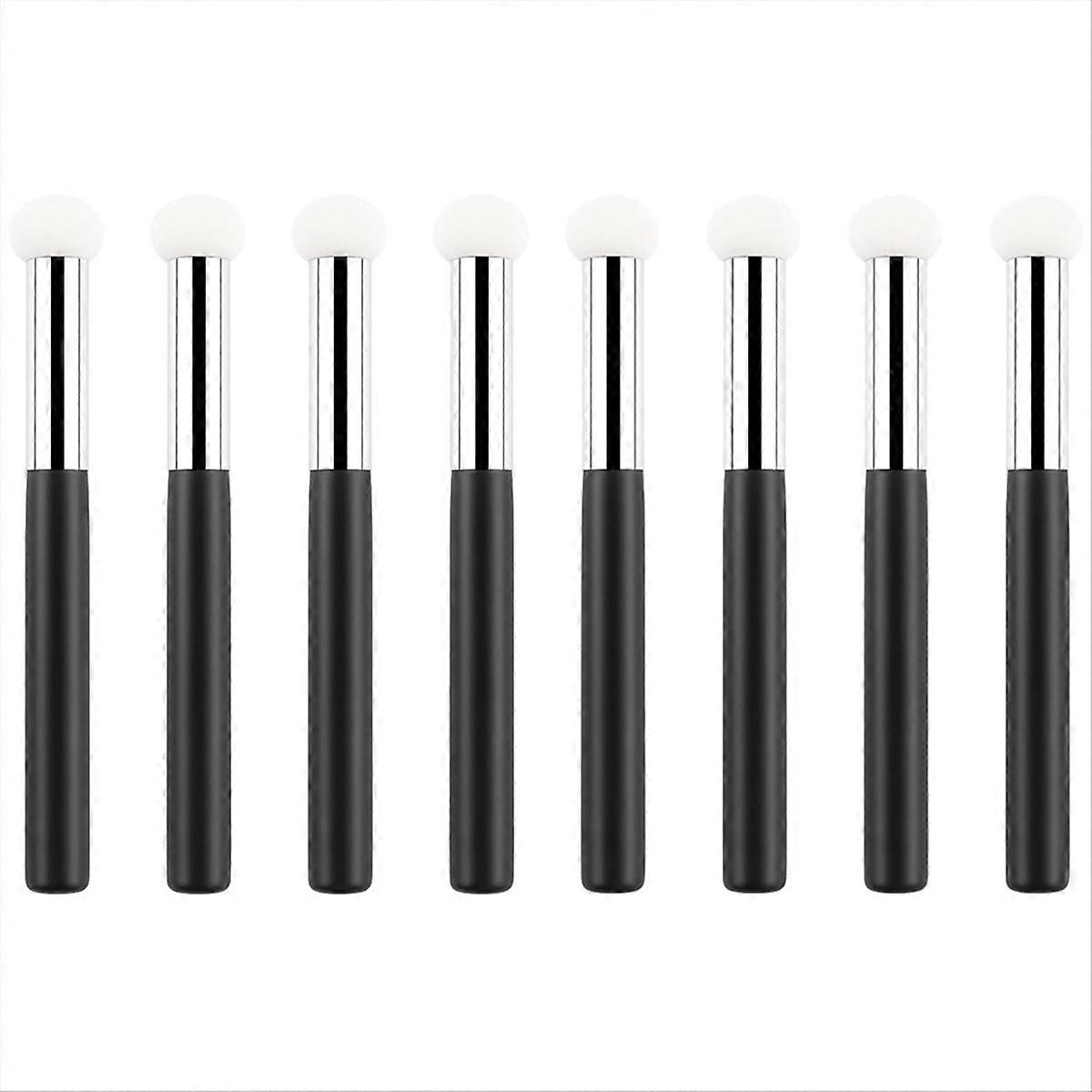 8Pcs Foundation Sponge Powder Brush Makeup Puff Sponge with Handle