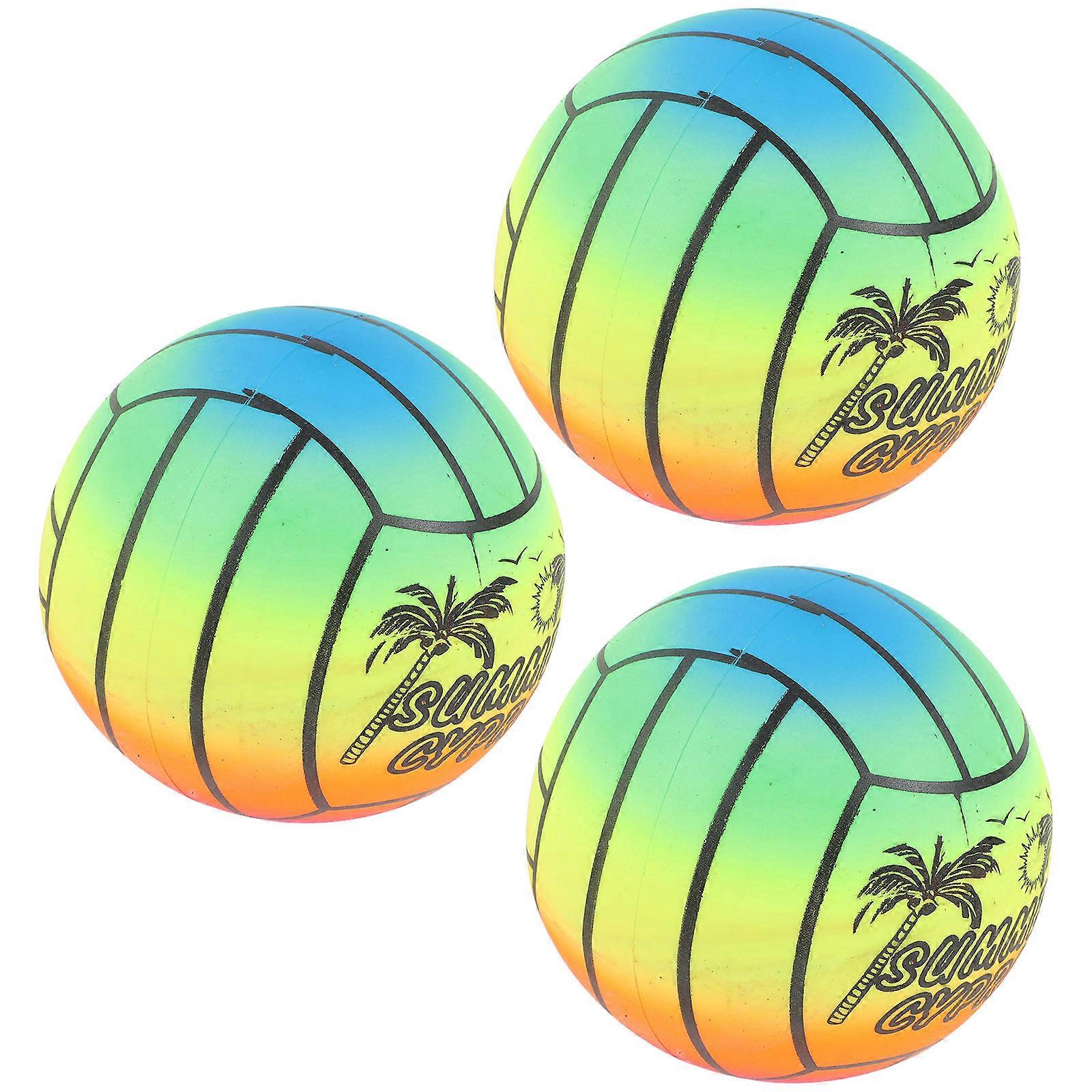 Regenbogenball-Strandball-Set (3 Stück)