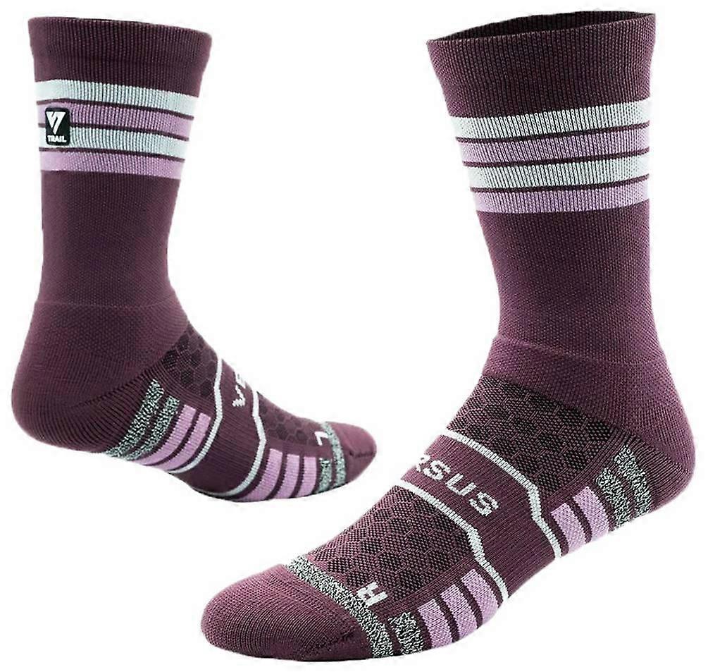 Versus Midnight Trail Running Socks - Plum Purple