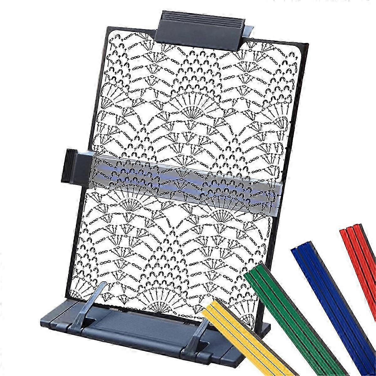 6Pcs Magnets Knitting Pattern Holder for DIY Knitting Accessories