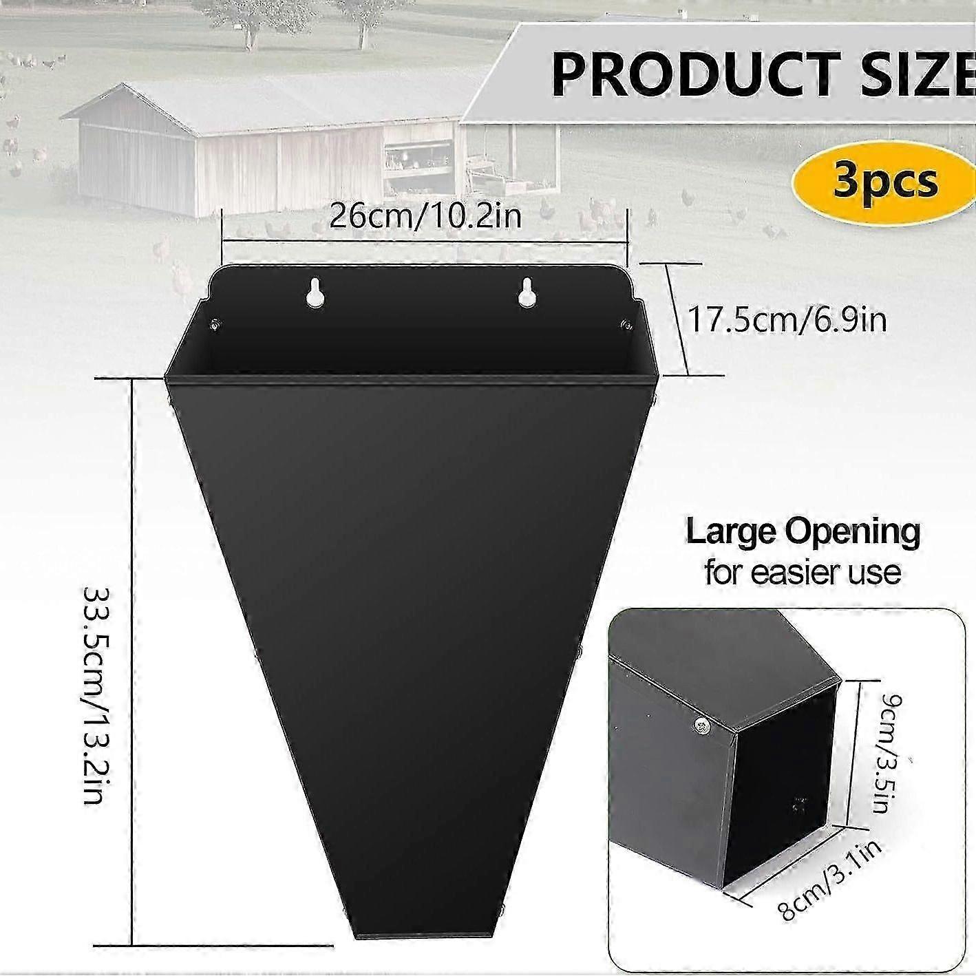 1pc Foldable Galvanized Chicken Kill Cone for Butchering Broilers, Hens, Turkeys