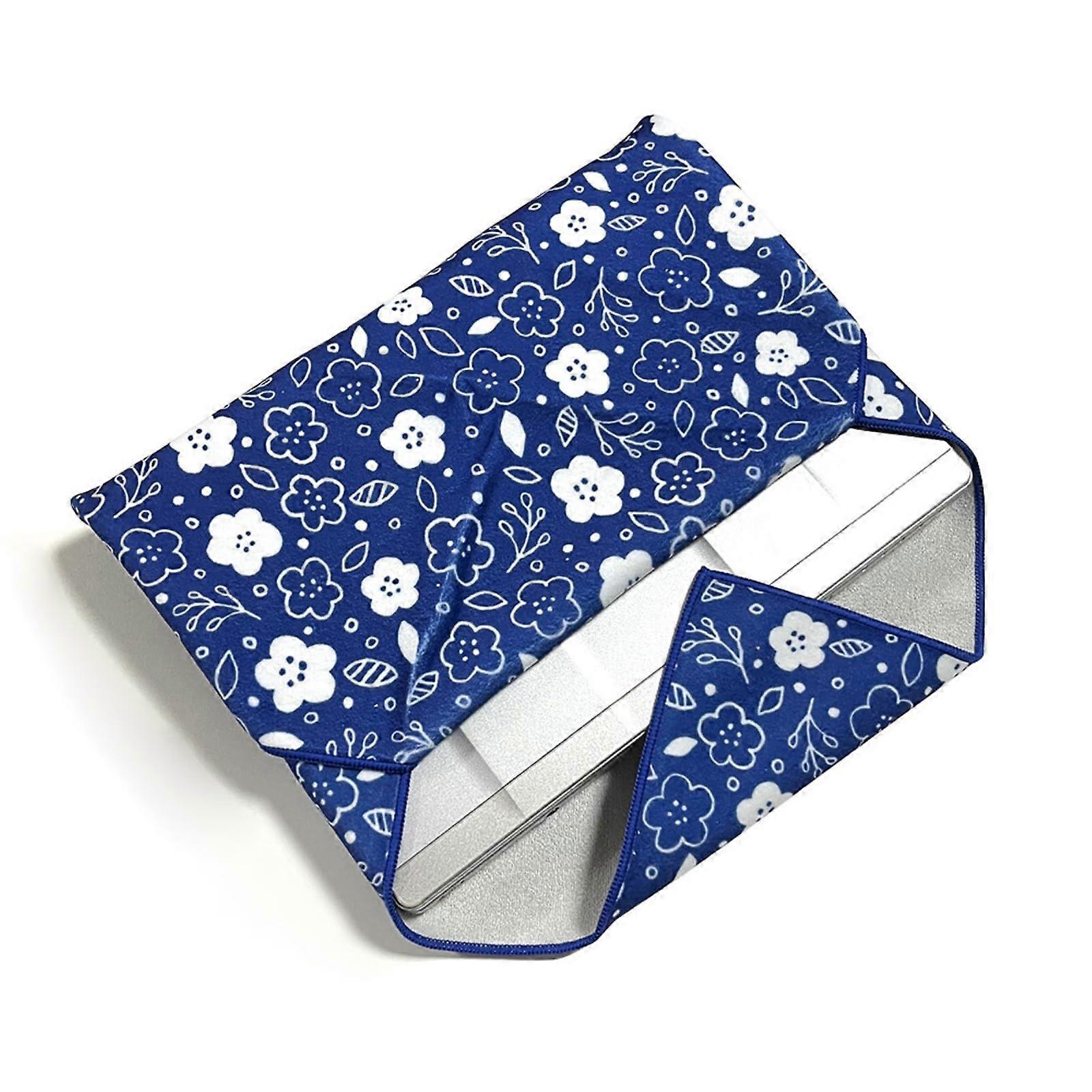 Camera Protective Wrap 50x50cm Magic SelfAdhesive ScratchResistant Lens Protector Cloth White Flowers
