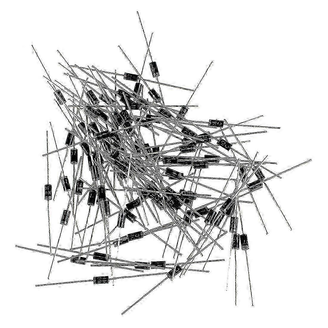 100PCS Rectifier Diode 1N4007 IN4007 DO-41 1A 1000V