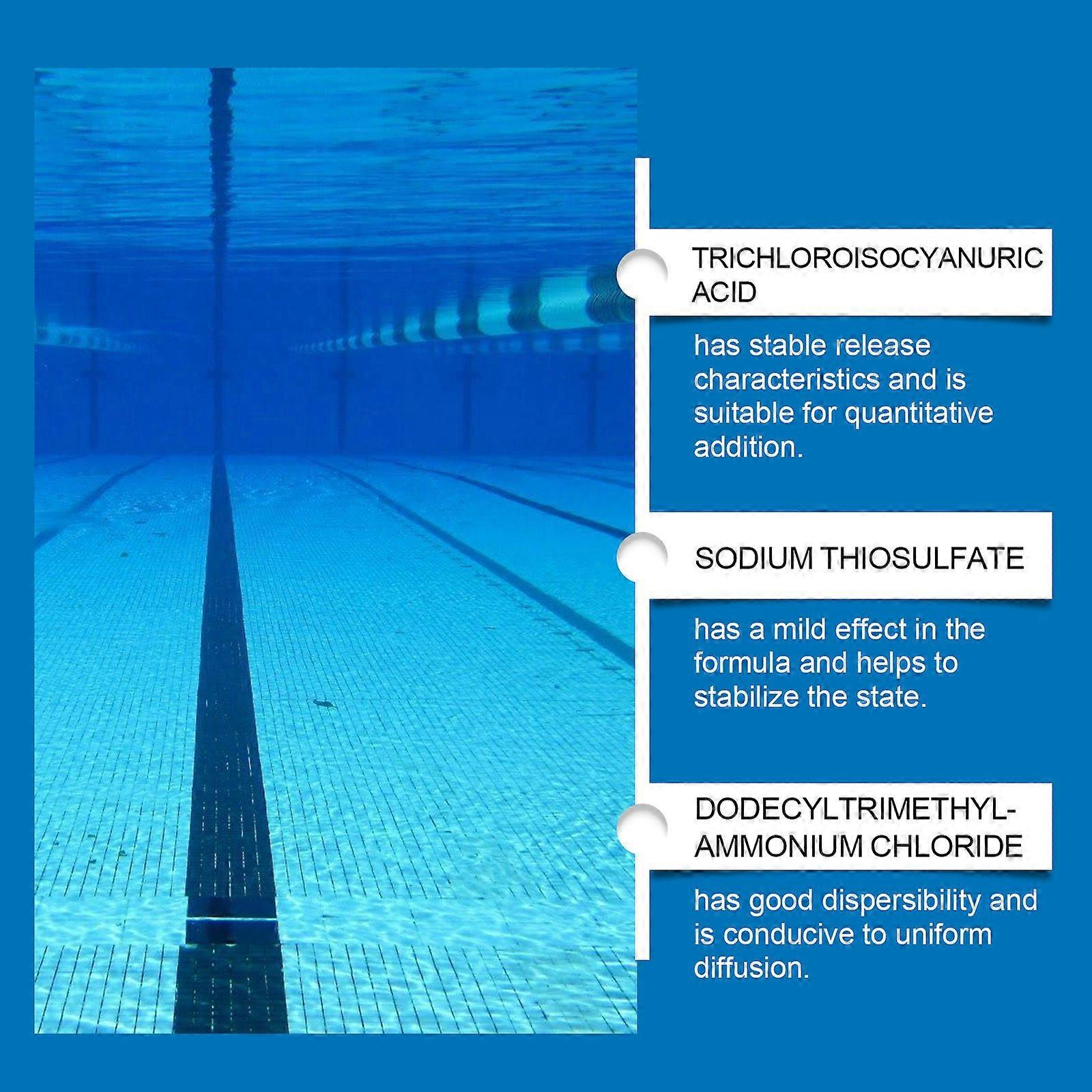 Pool Purification Liquid - Clear, Odorless Water, Quick-Dissolving, 100ml