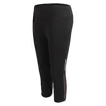 Sport Leggings Yogahose mit hoher Taille Bauchkontrolle Workout Fitness Laufleggings für Frauen BlackM