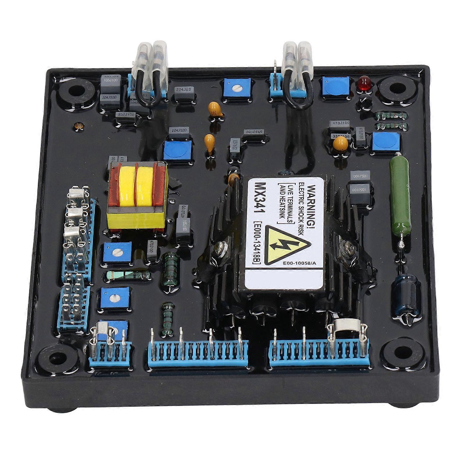 Brushless Generator Automatic Voltage Regulator 3 Phase Generator Voltage Controller Input AC140‑