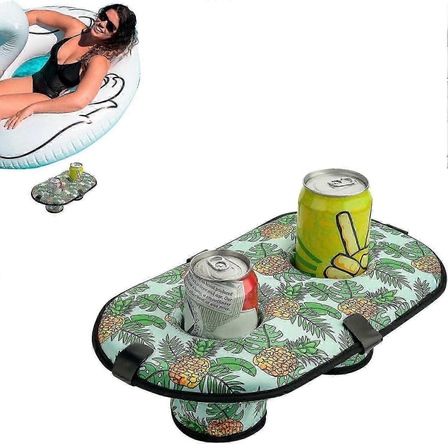 Inflatable Pool Cup Holder -Floating Cup Holder