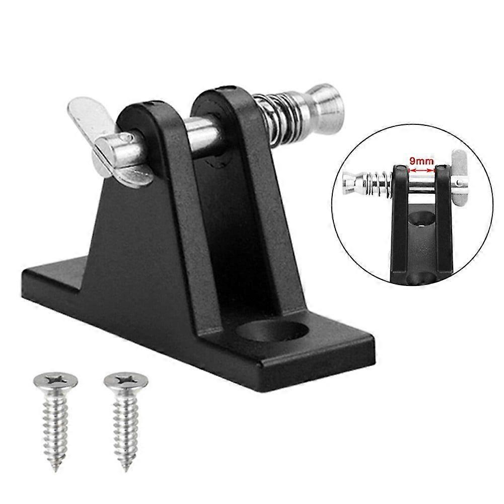 Kayak Canoe Dinghy Nylon Deck Hinge Mount With Quick Release Pin