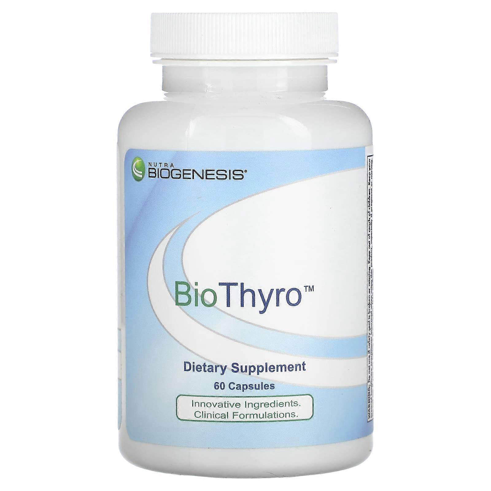 Nutra BioGenesis, BioThyro, 60 Capsules