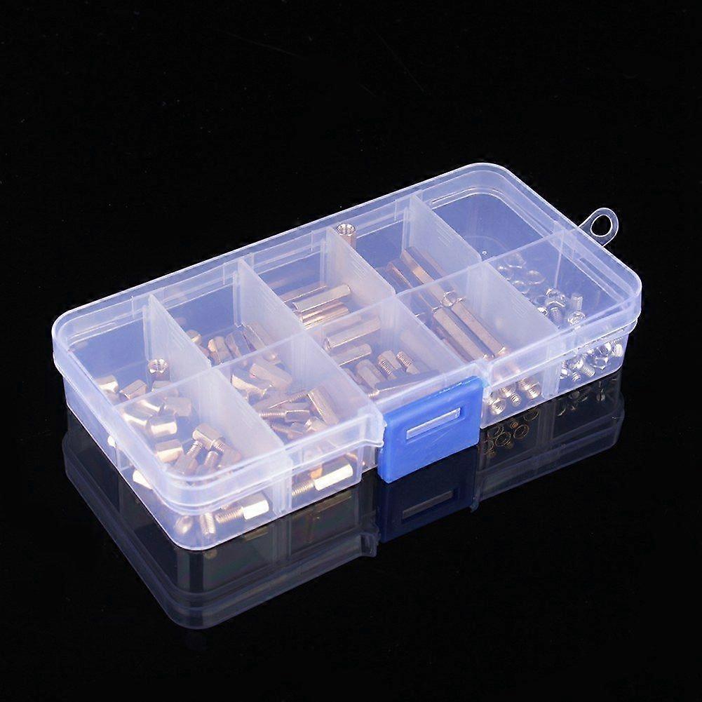 High quality  120pcs M3 Copper Column Isolation Column Box Kit Type C