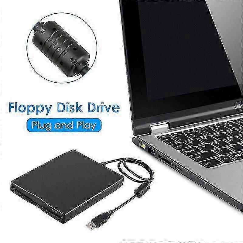 Leitor de disquete USB de 3,5 polegadas para PC com Windows 7, 8, 2000, XP e Vista.