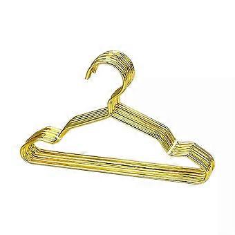 20Cm Pet Apparel Hangers Small Metal Clothes Hanger for Dog Puppet Doll3593