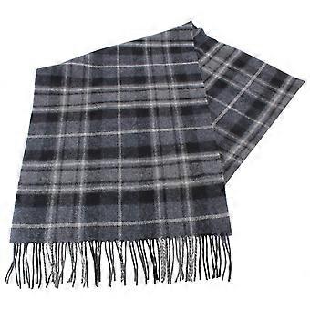 Locharron of Scotland Darwin Macrae Hunting Lambswool Scarf - Grey