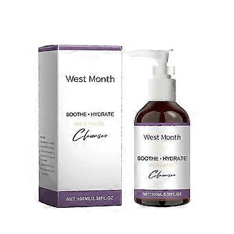 West&Month Moisturizing Cleanser reinigt die Poren des Gesichts, spendet Öl, erfrischt und pflegt die Haut