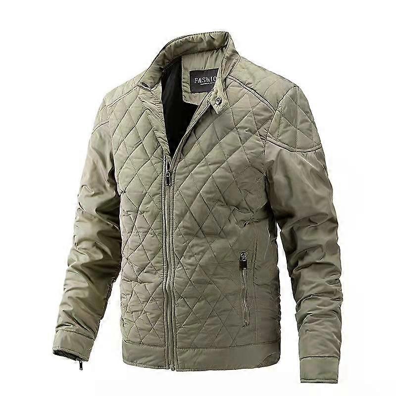 Men's Lightweight Casual Stand-Collar Jacket for Fall/Winter