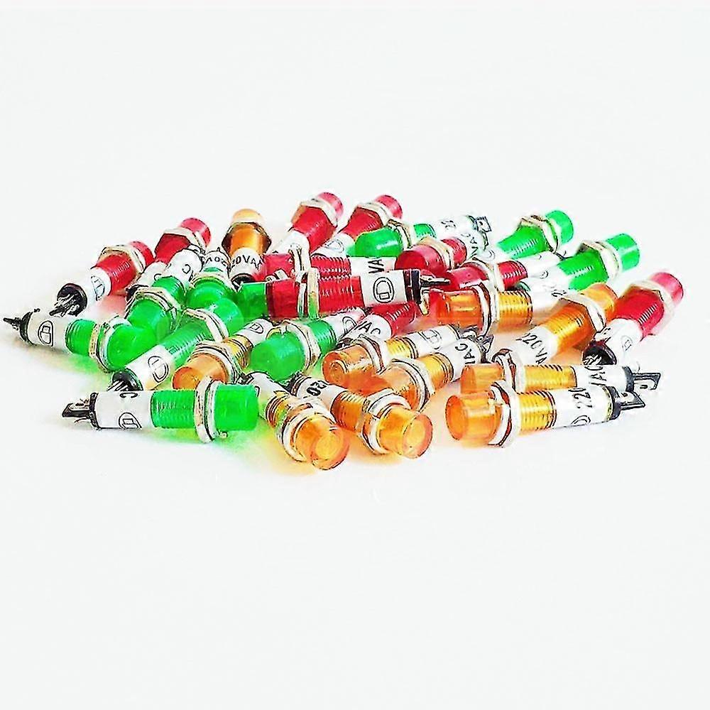 Plastic Indicator Lights - Waterproof Signal Lamp No Wire