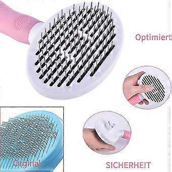 Cat Brush, Cat Brush, Self-cleaning Slicker Brush Removes Undercoat Dog Brush Cat Brush