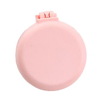 Air Cushion Comb Cute Candy Color Portable Folding Comb with Mirror Gentle Massage for Tangle-Free Hair