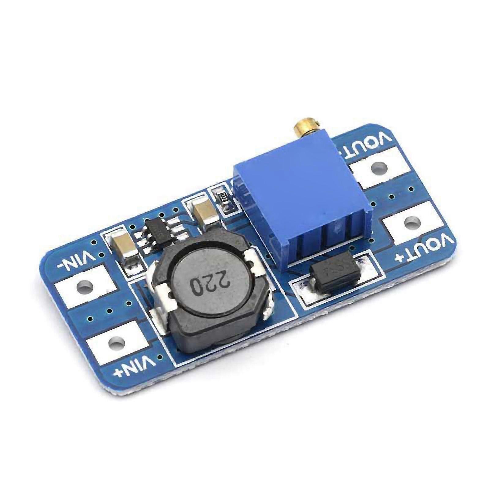 5Pcs Boost Module Adjustable Step Up Board 2A 2-24V to 5 9 12-28V Electronic Component