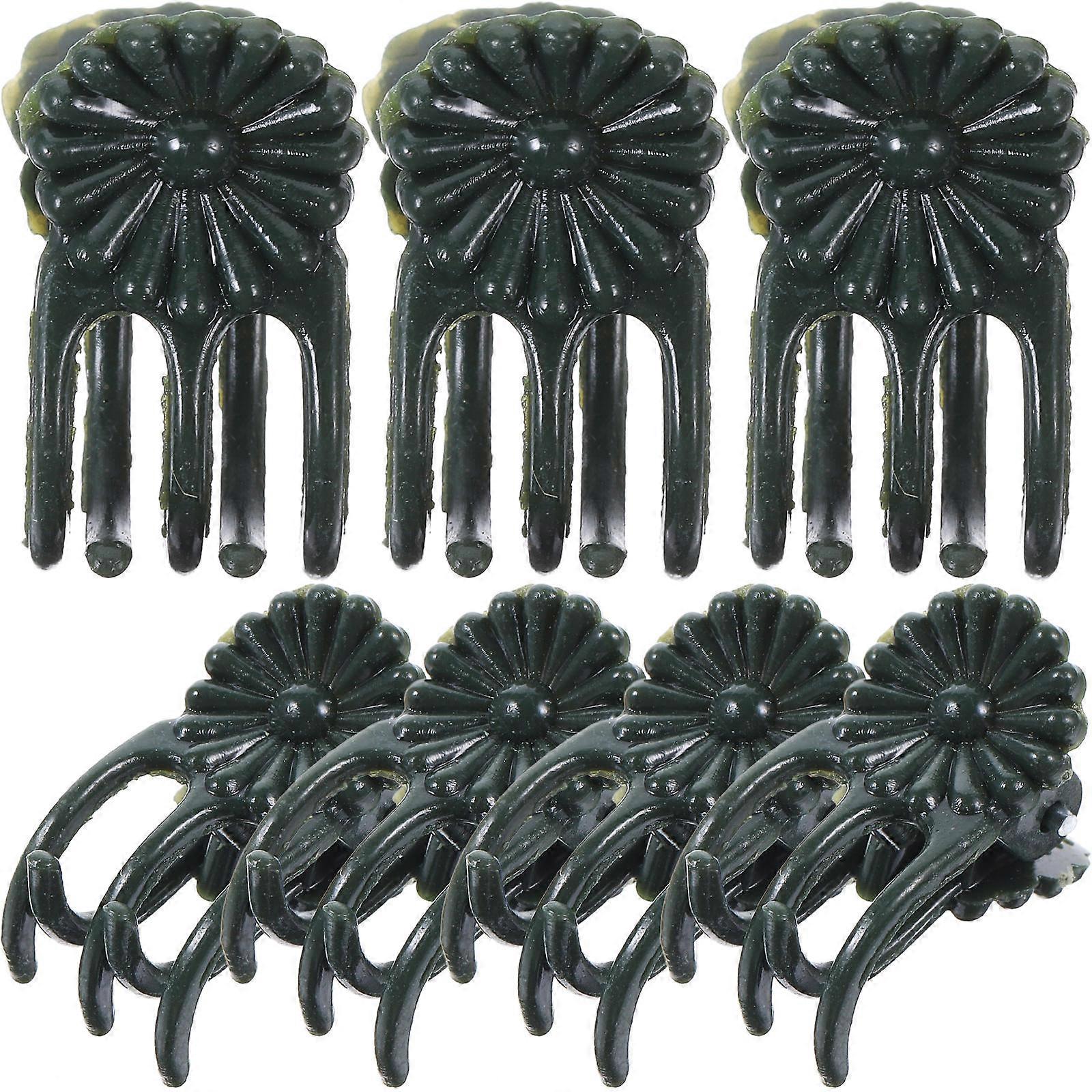 Orchid Clips Plant Support Clip for Securing Stems 100Pcs Practical Plastic Clips