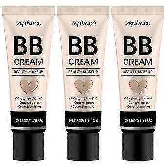 Natürlich aussehende BB-Creme für empfindliche Haut lang anhaltende farbkorrigierende Creme für Frauen Mädchen