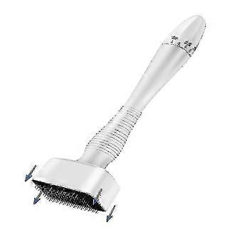 Dermastamp with Adjustable Micro Needle for Skin Treatment and Microneedling Therapy at Home