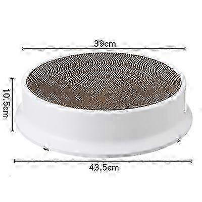 Round Cat Scratching Board can Replace Corrugated Scratch Resistant Cat Litter