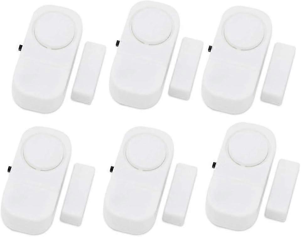 Wireless home doors windows security entry alarm system pack 6 [MI]