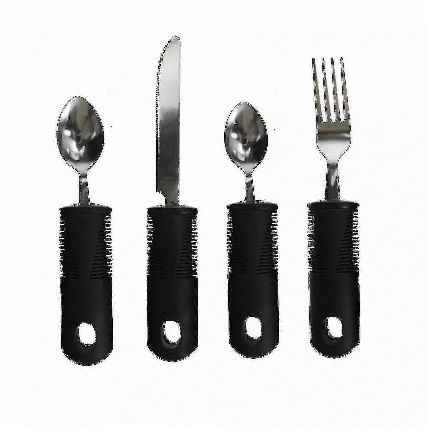 Comfortable Dining Utensils - 4 Piece Set