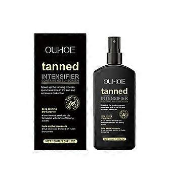OUHOE Spray Bronzant, Plage D’été Bronze Peau Soin Corporel Hydratant Et Hydratant Essence Bain De Soleil