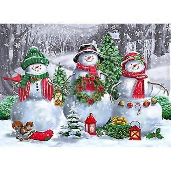Jigsaw Puzzle Snow Friends Christmas Packed CYQL-1248
