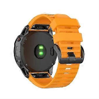 Correas de silicona de 26 mm con cierre rápido, compatibles con relojes GPS Fenix ​​7X y 6X (incluye herramienta).