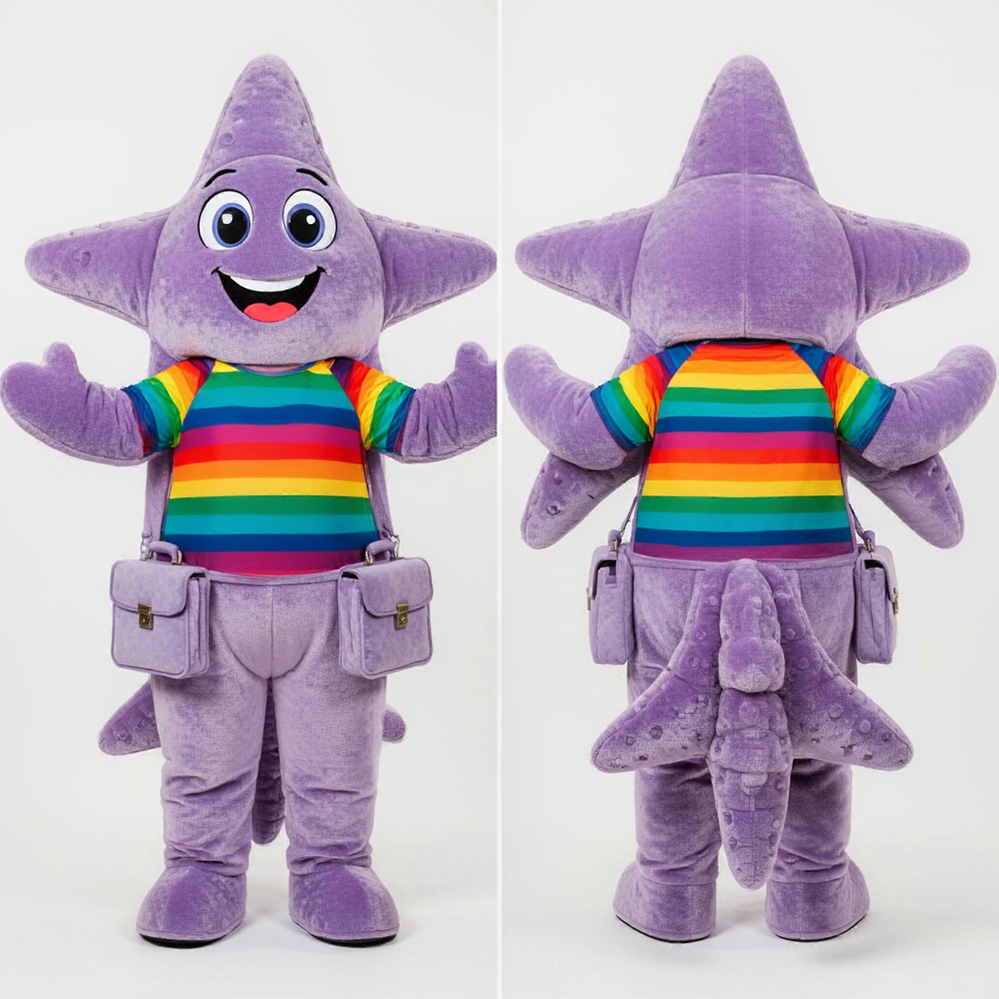 MASTICOT Lavender Flared Starfish Mascot