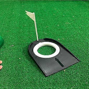 Golf-Putting-Übungsbecher mit Fahnen, Indoor-Golf-Putting-Loch-Trainingshilfen, Golfzubehör, kompatibel mit Indoor- und Outdoor-Übungen