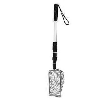 Cat Litter Scoop Stainless Steel for Cleaning Black 1 Unit