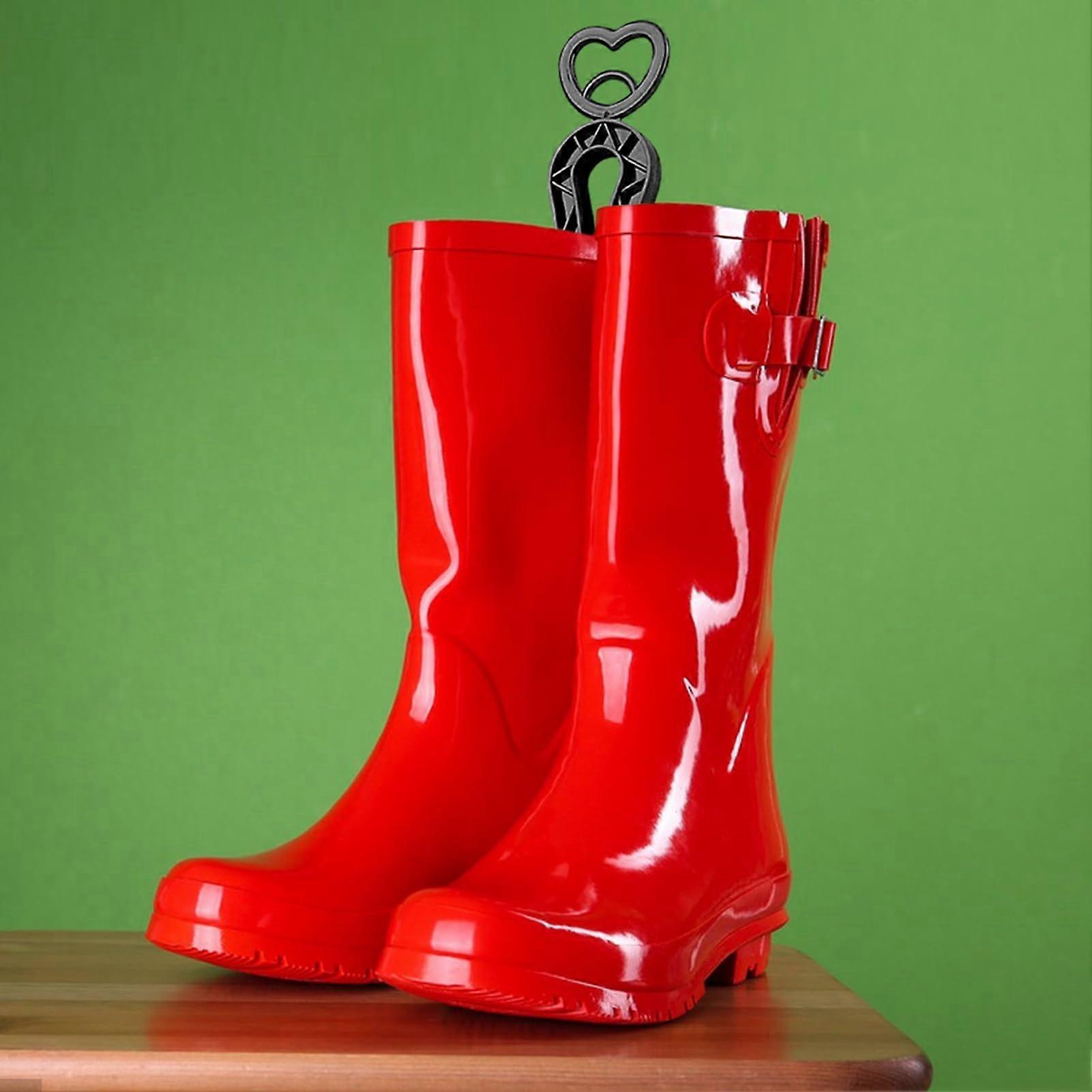 Black Boot Shaper Inserts for Tall Boots, StandUp Storage Support Frame, Versatile LowMaintenance Design
