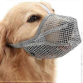 Z8 Soft Mesh Covered Muzzle For Small Medium Large Dogs Stop Biting A