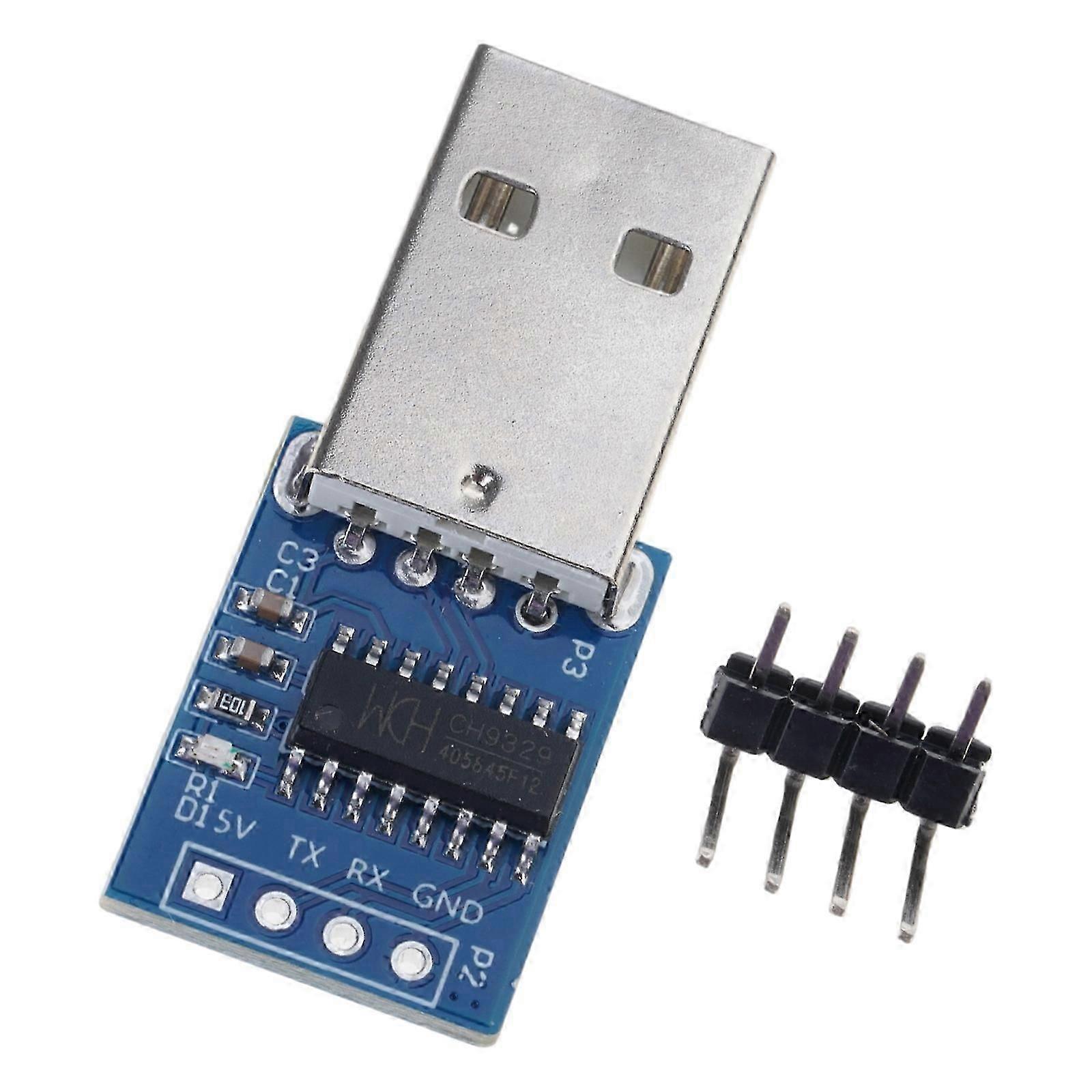 CH9329 Module Miniature UART USB Communication Board For Embedded Development And PC Connection Multicolor 26-27