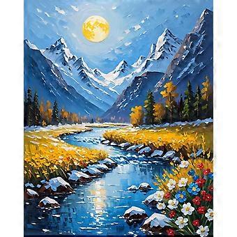 Mountain Jigsaw Puzzle for Adultscenery Adult by Adults'-by-Number for Gift HAA425