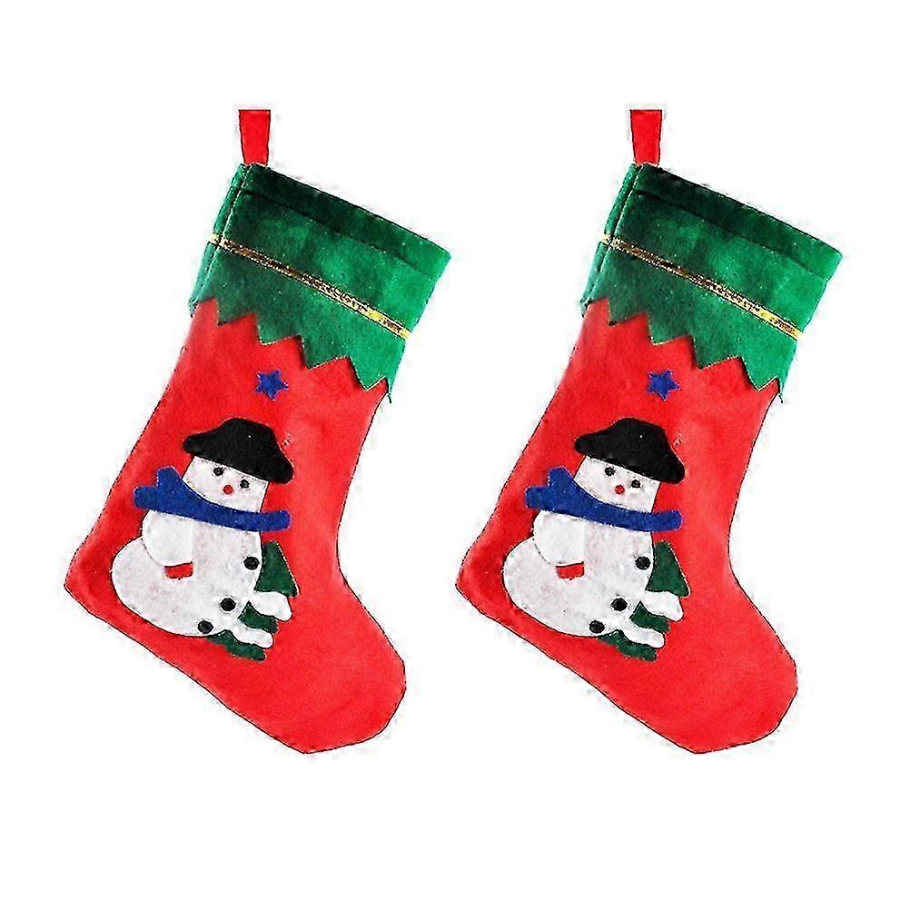 Tear-Resistant Christmas Stocking Pair