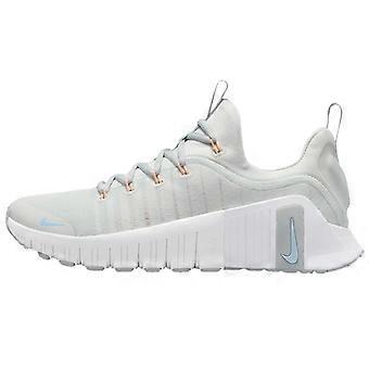 Nike Free Metcon 6 Photon Dust Light Smoke Grey Summit White Metallic Silver Women's FJ7126-007
