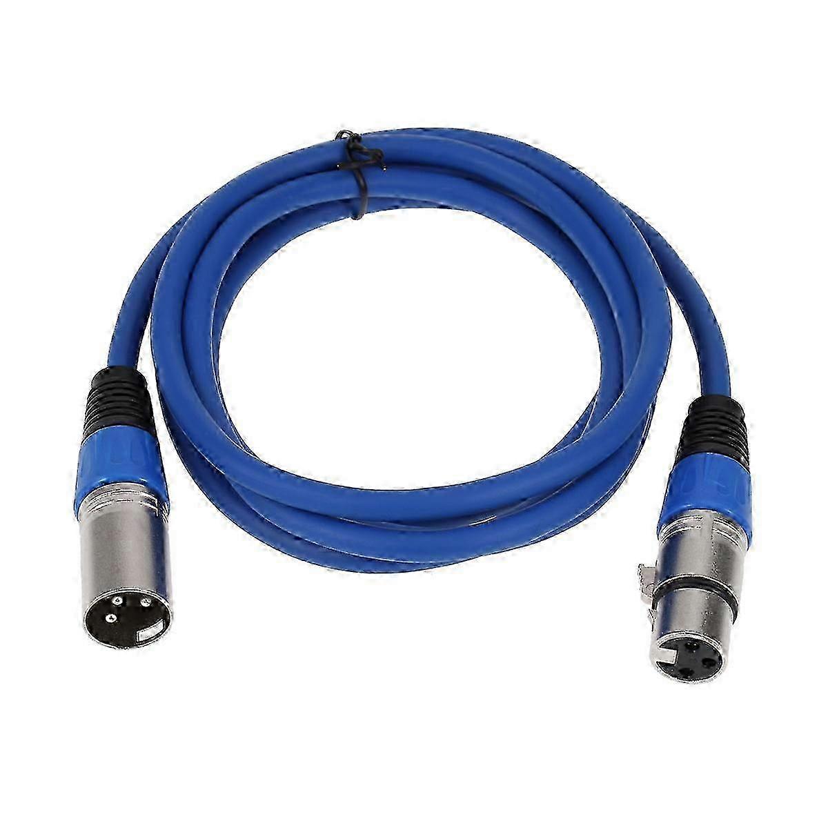 2M Gold-Plated XLR Microphone Extension Cable