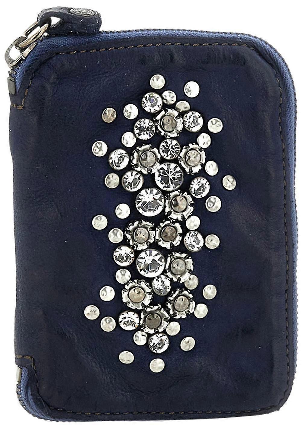 Campomaggi Bella Di Notte Tosca Stud Purse - Blue