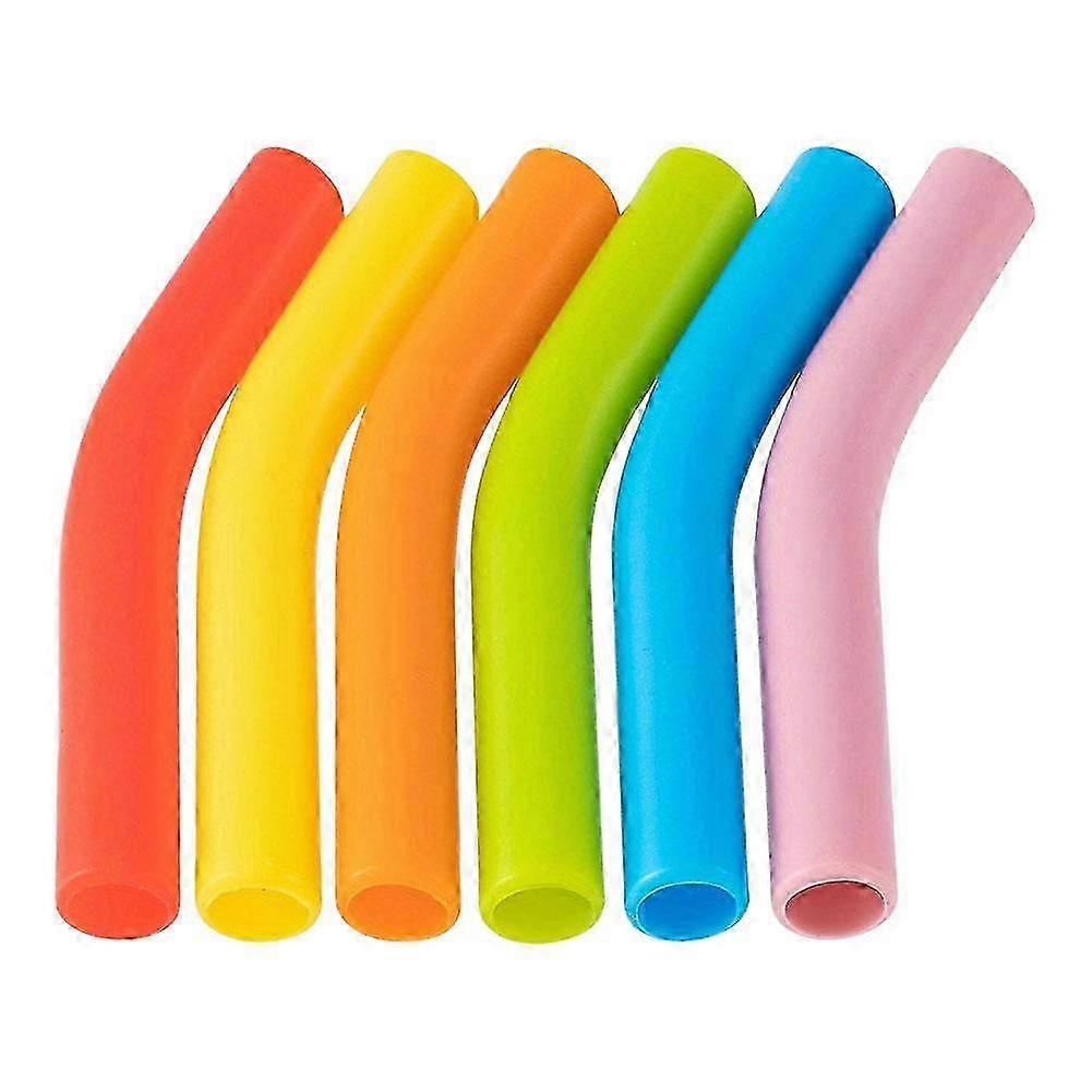 Soft Bend Silicone Straw Adapters