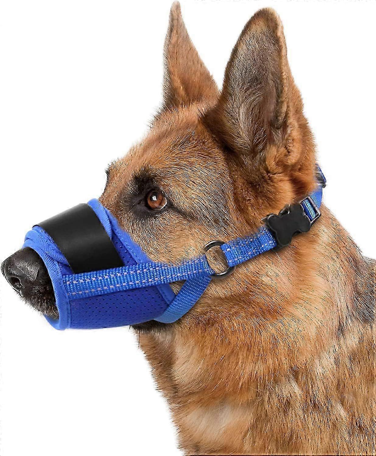 Breathable Reflective Dog Muzzle Medium Large