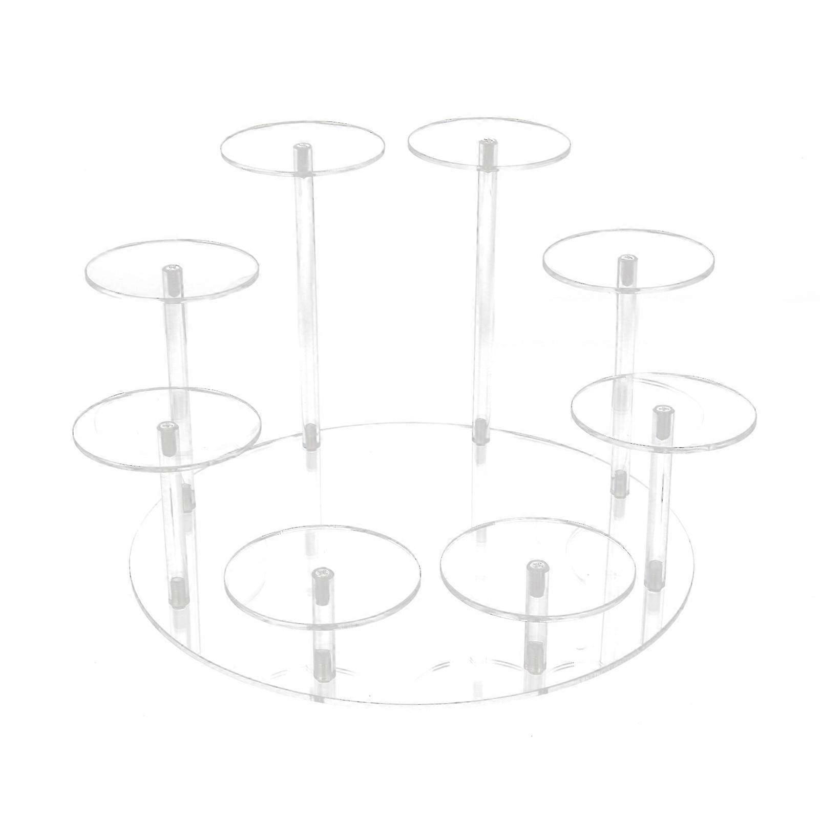 Transparent Acrylic Multi-Level Stand