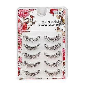 Natural-Looking Flexible False Eyelashes