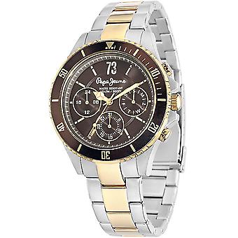 Pepe jeans brian watch for Quartz Analog Man with stainless steel bracelet R2353106001