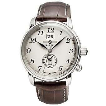 Zeppelin count Men's Analog Quartz Watch with Cowhide Bracelet 7644-5