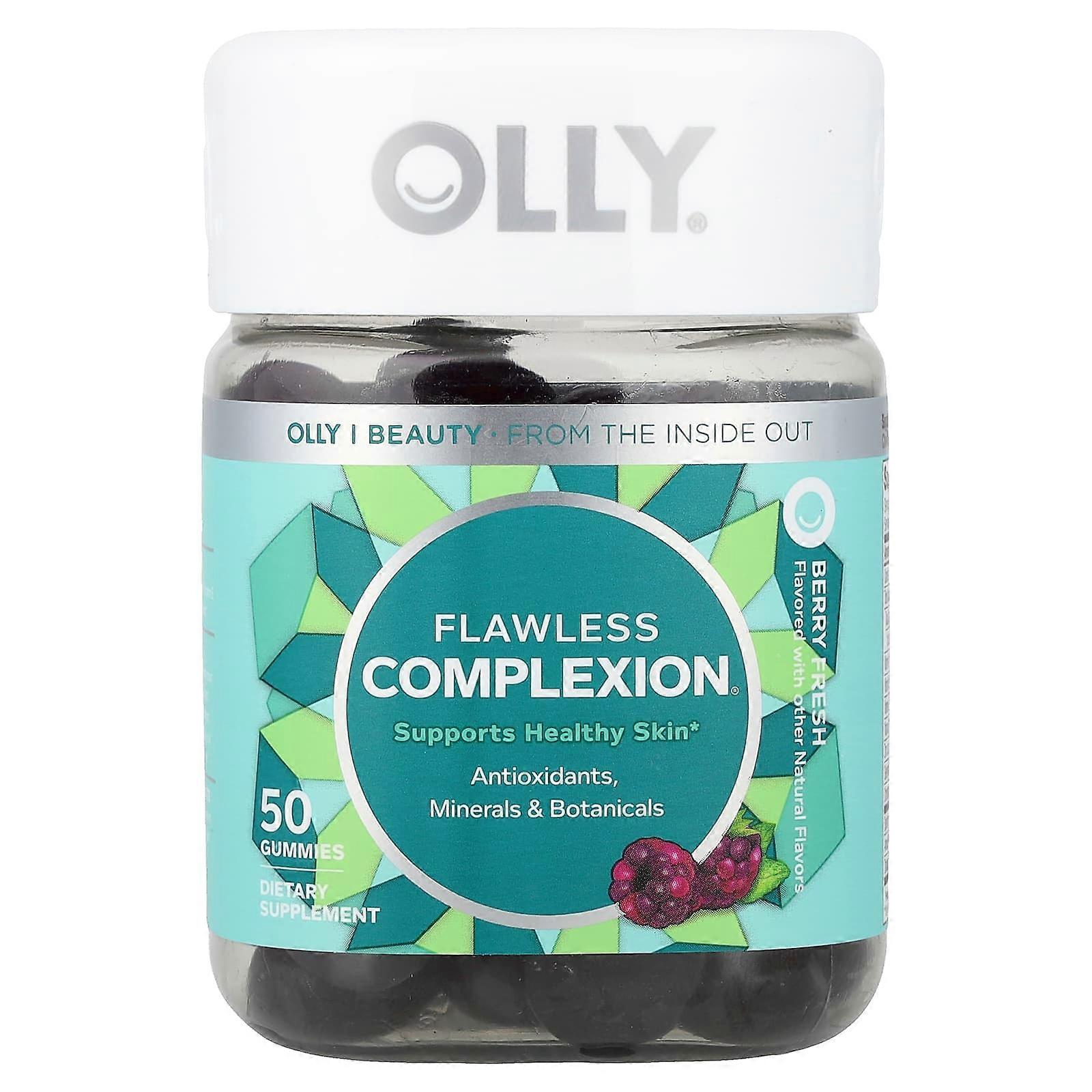 OLLY, Flawless Complexion, Berry Fresh, 50 Gummies